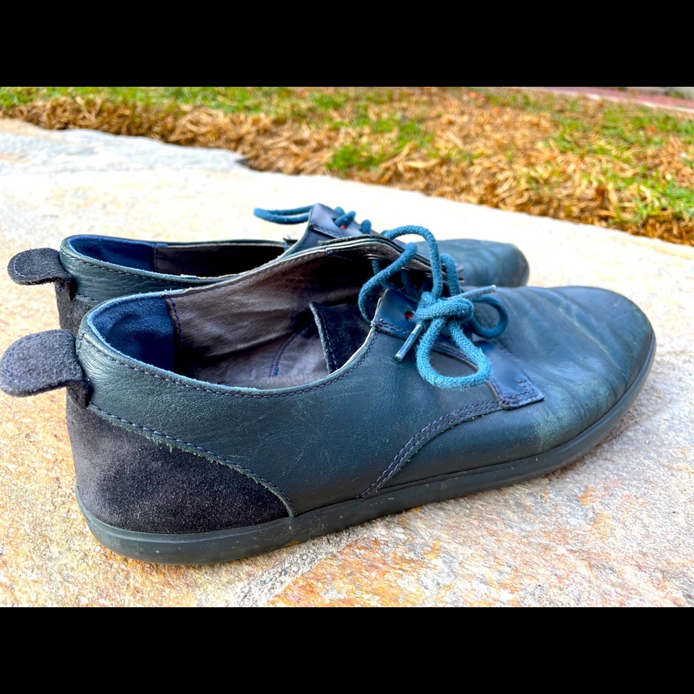 Camper blue shoes